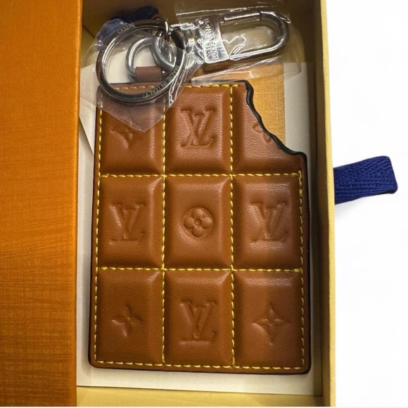 Louis Vuitton Accessories - Louis Vuitton Monogram Chocolate 🍫 Bar Keychain/Bag Charm.
